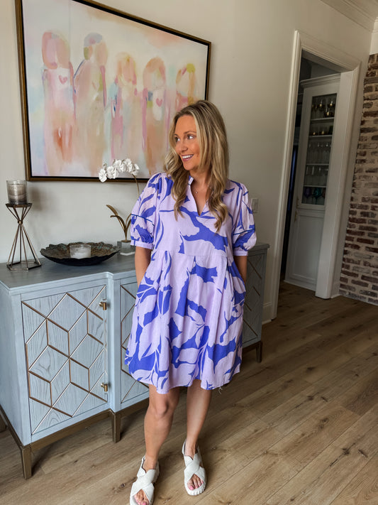Nataly FloralMini Dress