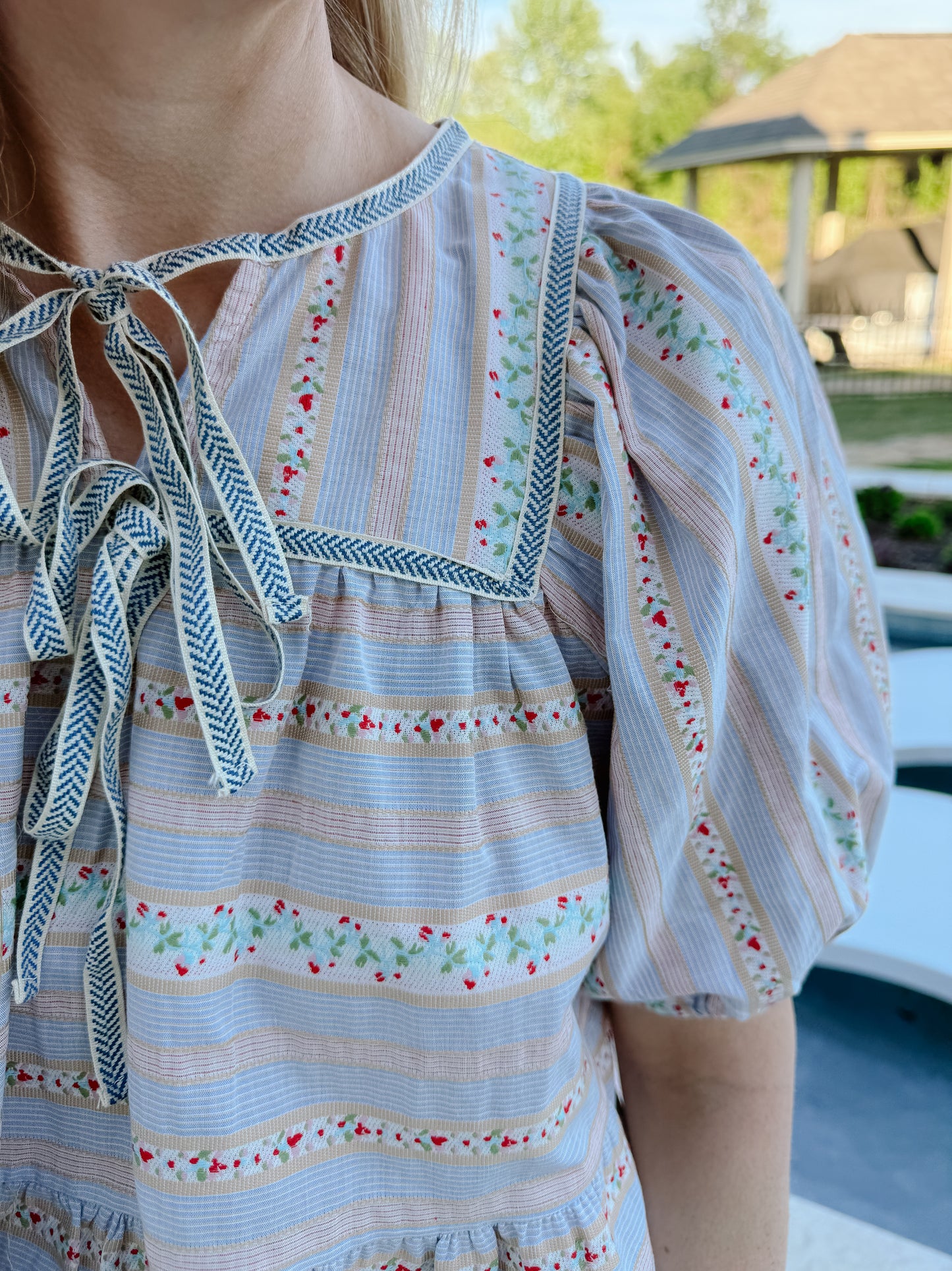 The Floral Lace Blouse