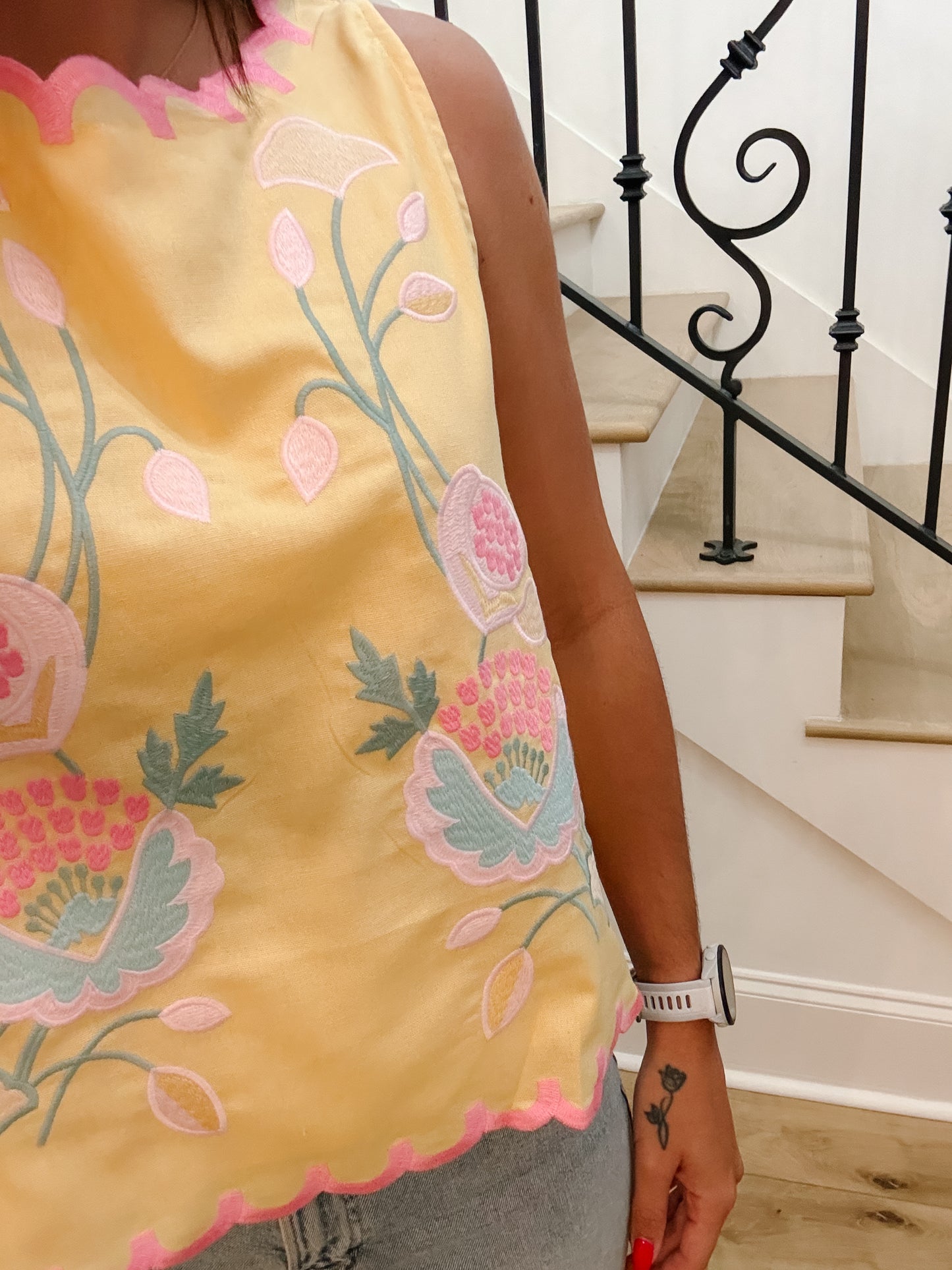 Floral Tank