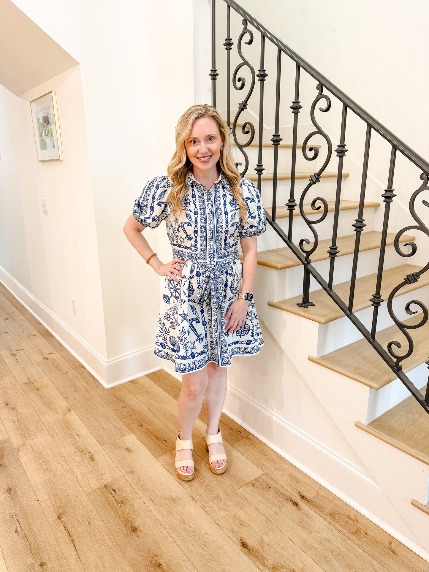 Anchored Mini Dress