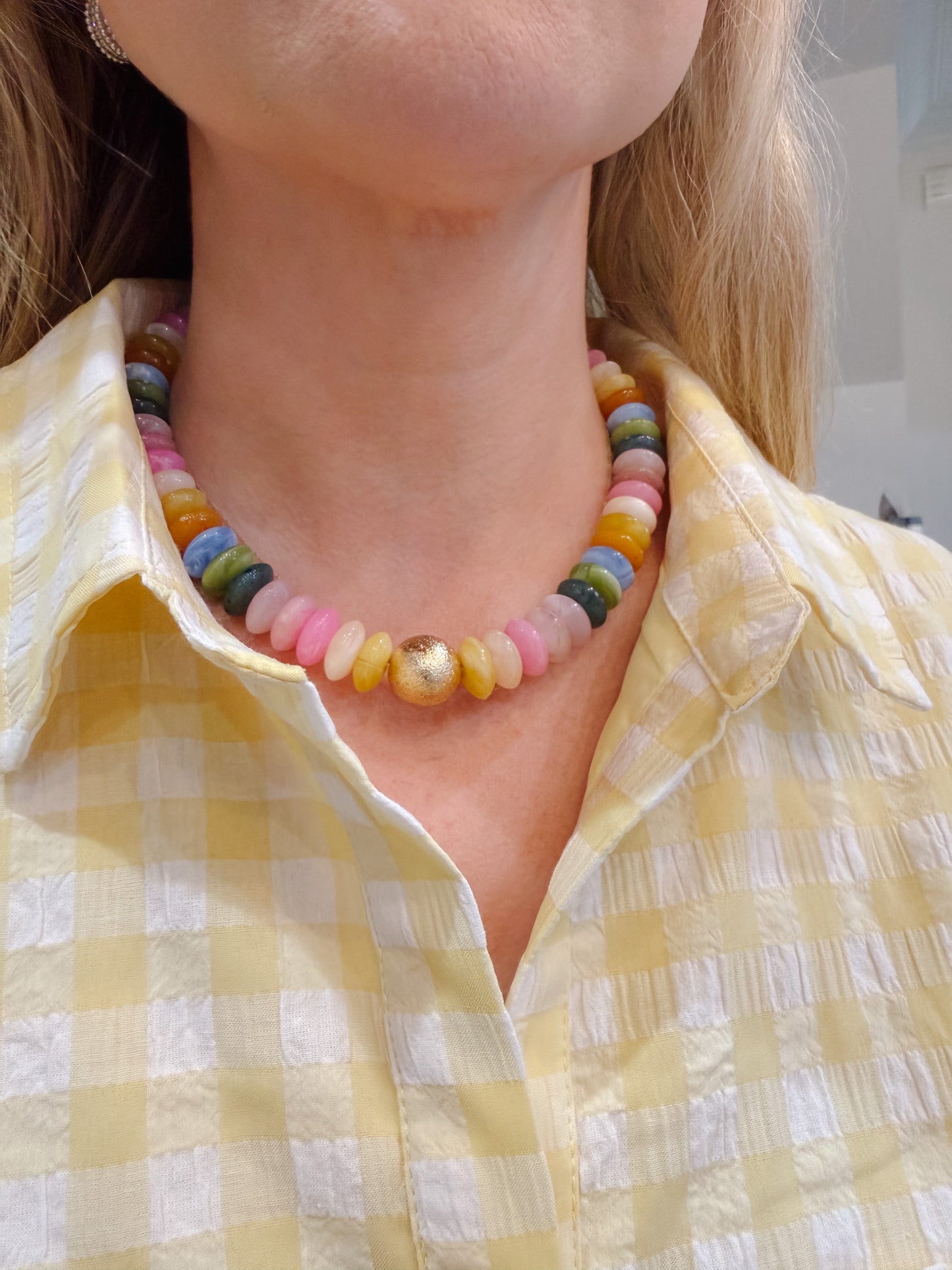 Multicolored Beaded Necklace