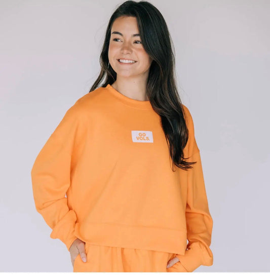 Ava Airy Crewneck Go Vols